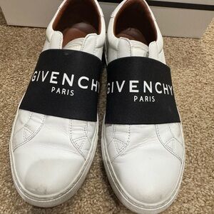 Givenchy White and Black Men's Sneakers